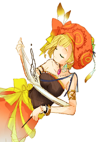 relm arrowny (final fantasy and 1 more) drawn by kobayashi_kabura