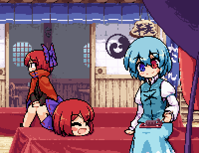 tatara kogasa and sekibanki (touhou) drawn by isu_(is88)