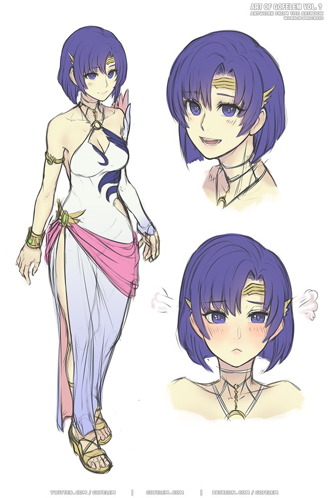 catria (fire emblem and 2 more) drawn by gofelem