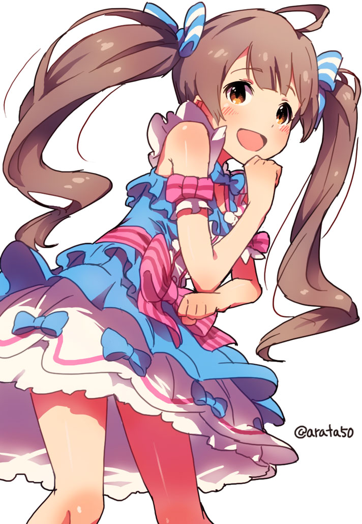 hakozaki serika (idolmaster and 1 more) drawn by narumi_arata