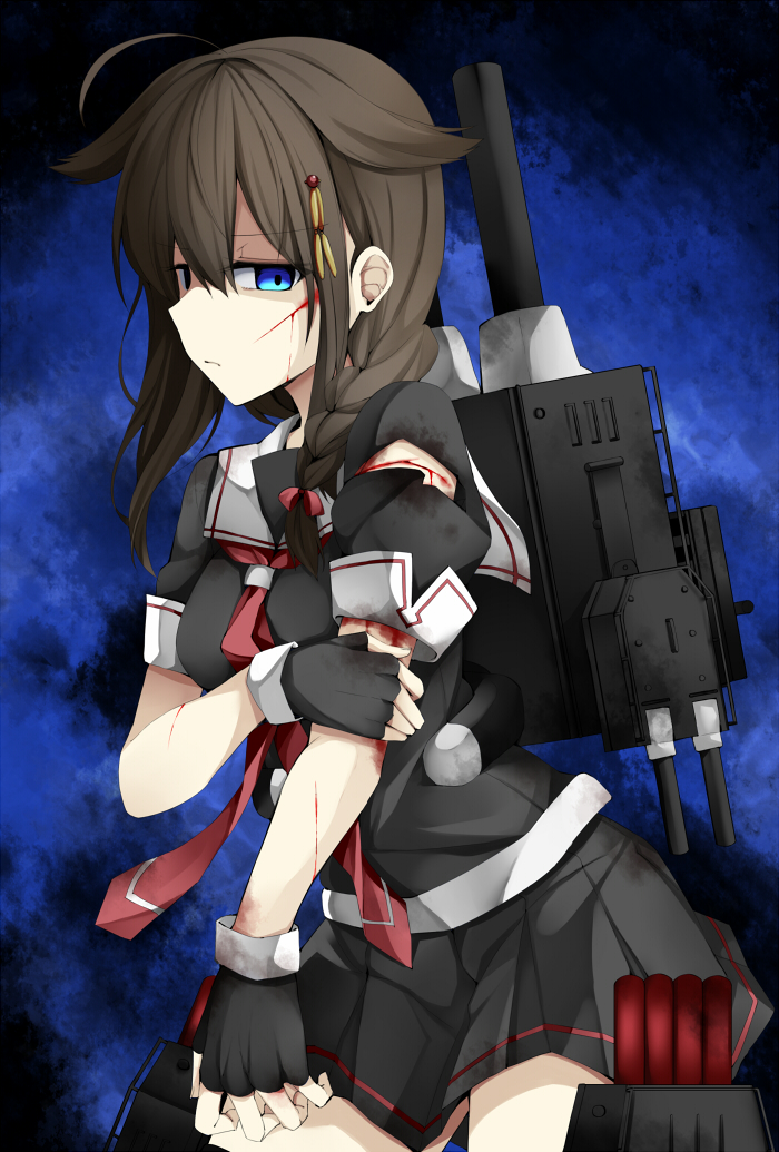 shigure and shigure kai ni (kantai collection) drawn by rui_shi_(rayze_ray)