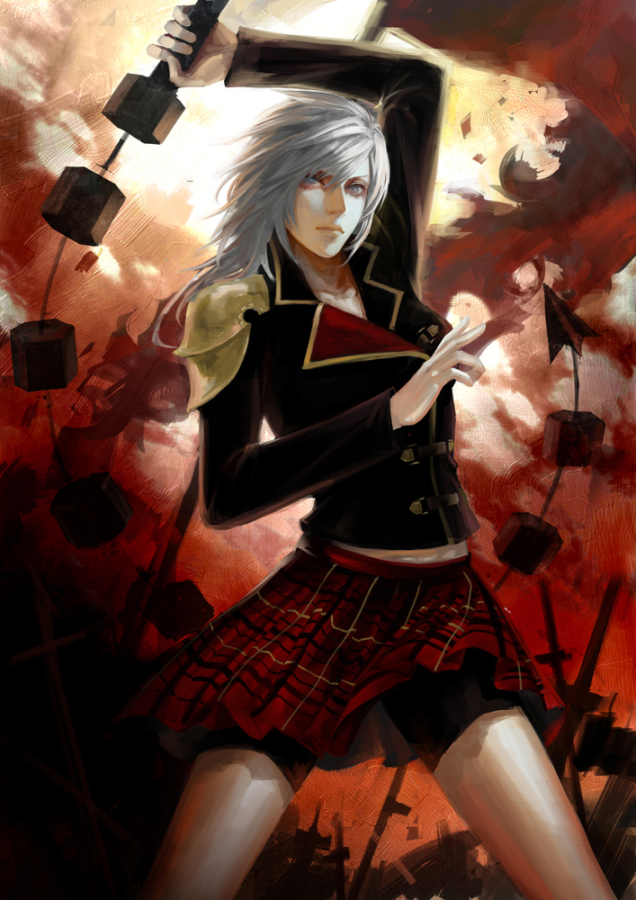 seven (final fantasy and 1 more) drawn by sun_dou