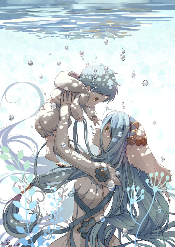azura and shigure (fire emblem and 1 more) drawn by kero_sweet