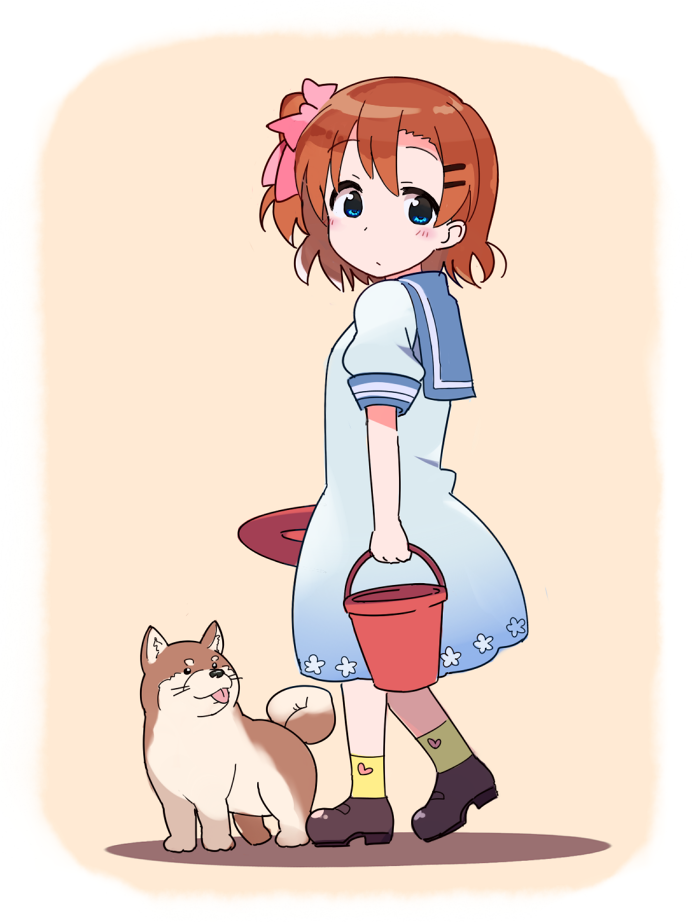 kosaka honoka (love live! and 1 more) drawn by kasa_list