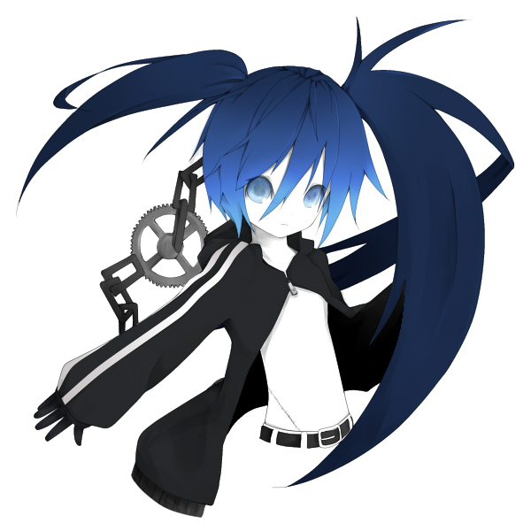 black rock shooter (black rock shooter) drawn by nanairo_neru