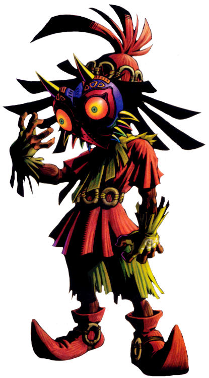 majora and skull kid (the legend of zelda and 1 more)