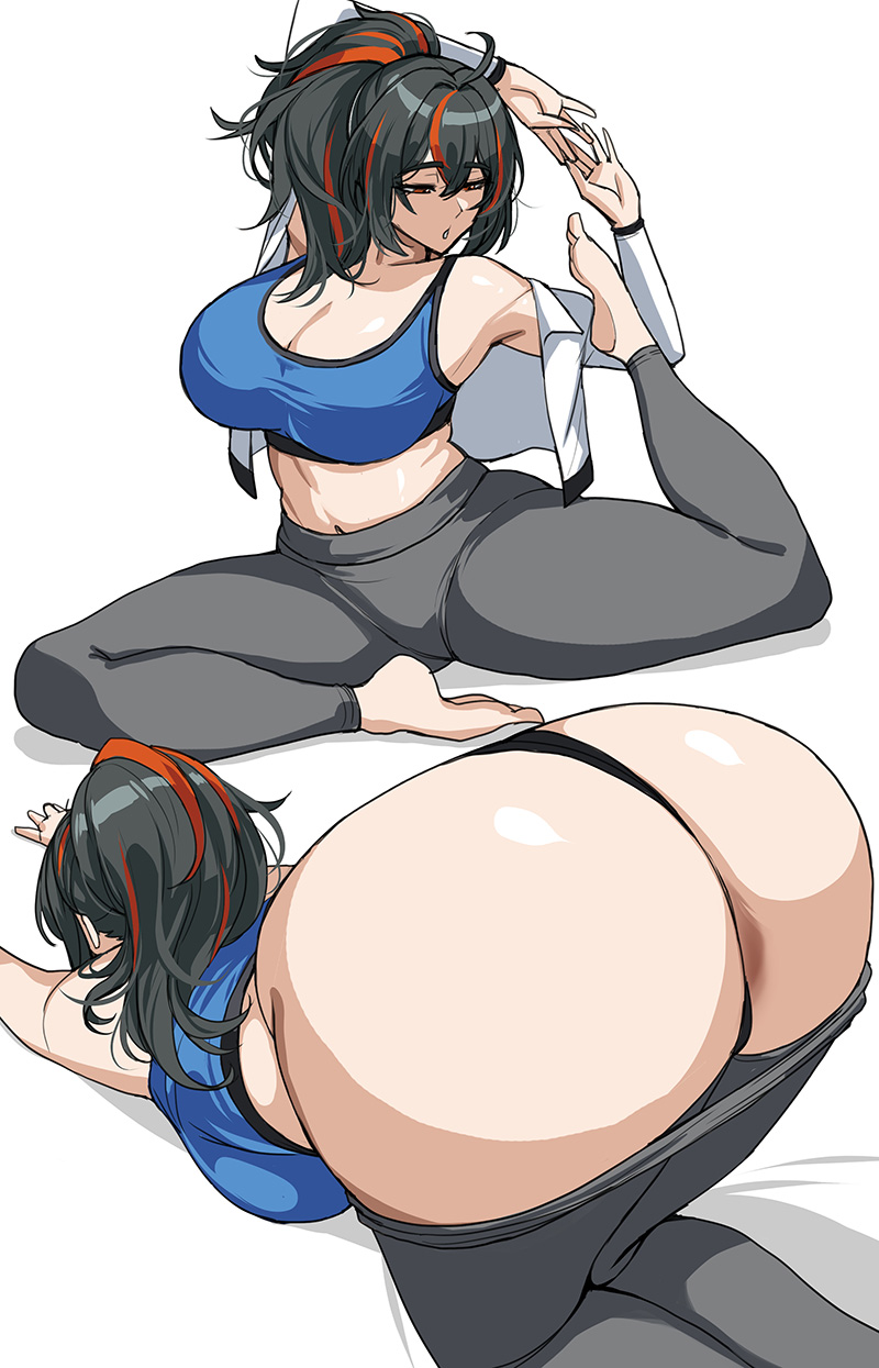 zhu yuan (zenless zone zero) drawn by hella_p
