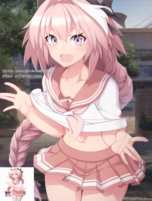 astolfo (fate and 2 more) drawn by demise-sama and mku