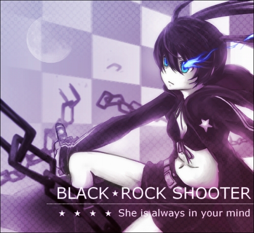 black rock shooter (black rock shooter) drawn by ruppa