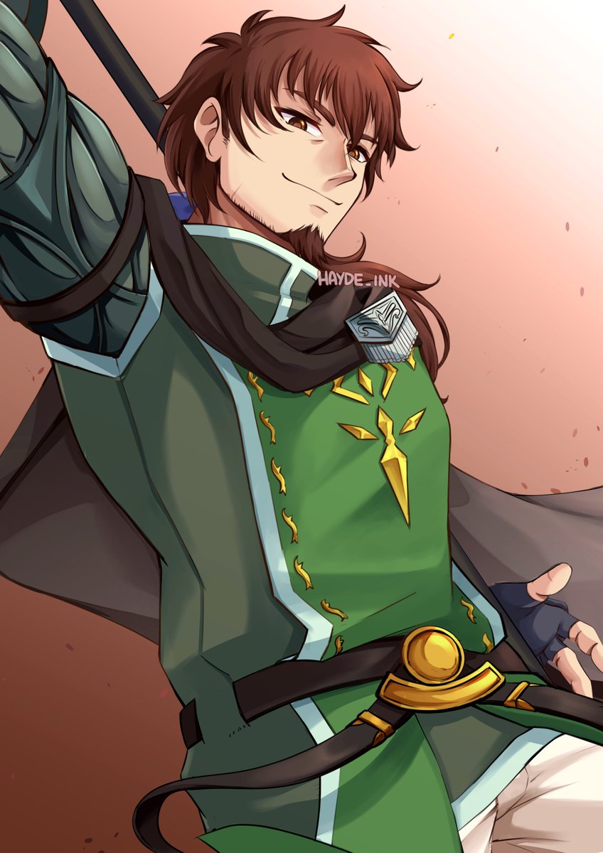 hector (fate and 1 more) drawn by hayde_ink