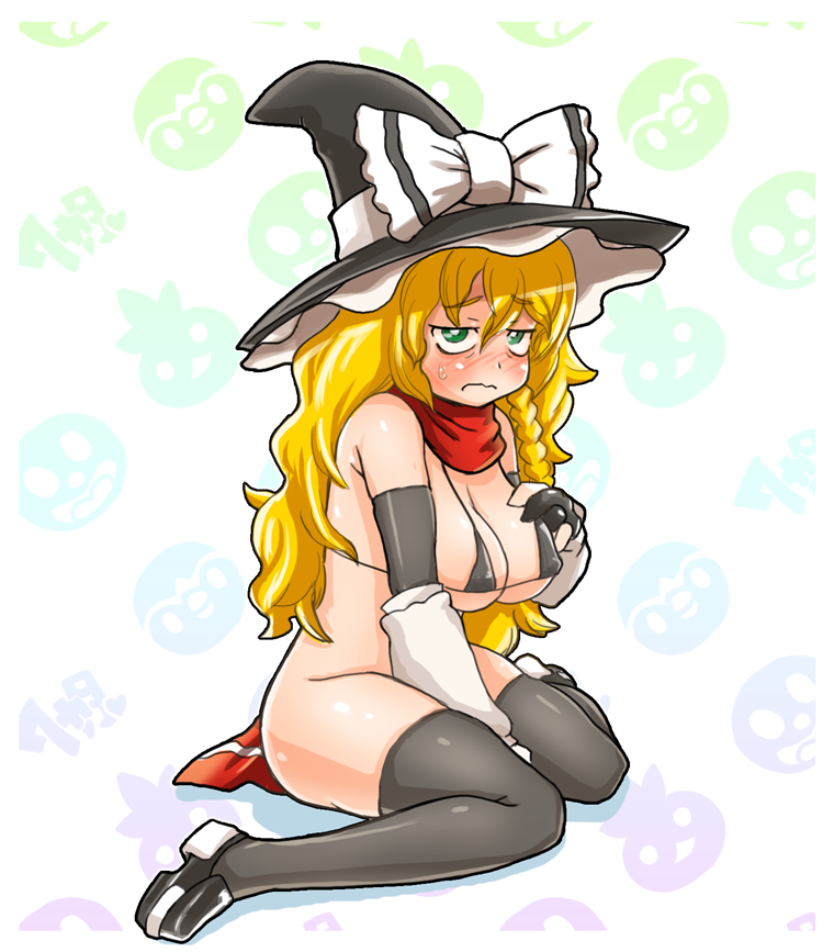 kirisame marisa, piplup, torchic, and mars (touhou and 2 more) drawn by otemoto_(baaaaloooo)