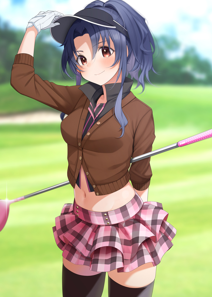 takayama sayoko (idolmaster and 1 more) drawn by fed_(giba)