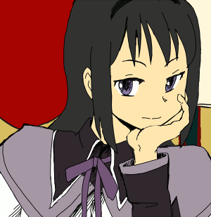 akemi homura (mahou shoujo madoka magica) drawn by formerly