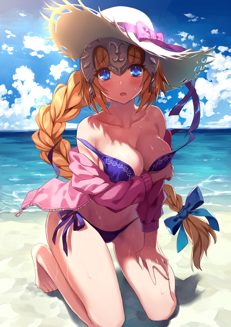 jeanne d'arc (fate and 1 more) drawn by comeo_(komeo15)