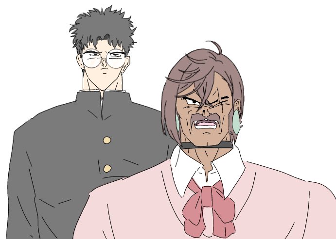 ayase momo, takakura ken, broly, and paragus (dragon ball and 2 more) drawn by envt_060606