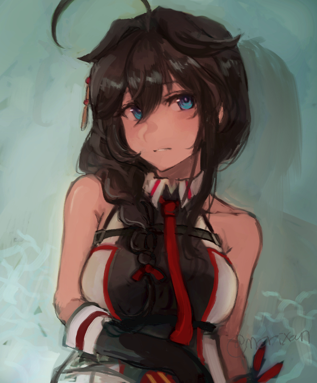 shigure and shigure kai san (kantai collection) drawn by moor