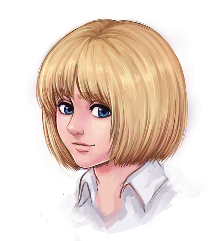 armin arlert (shingeki no kyojin) drawn by daydream24-7