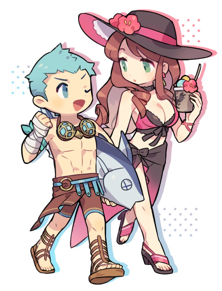 dorothea arnault and caspar von bergliez (fire emblem and 2 more) drawn by haconeri
