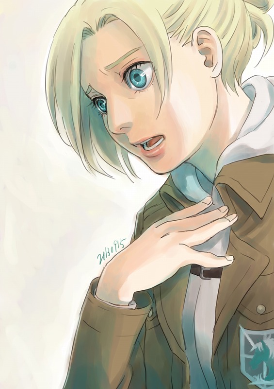 annie leonhart (shingeki no kyojin) drawn by ganyapin