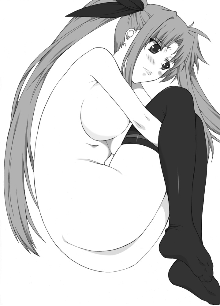 fate testarossa (lyrical nanoha and 2 more) drawn by shichimenchou