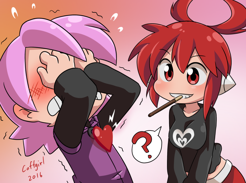 kae and nanako (suguri and 1 more) drawn by coffgirl