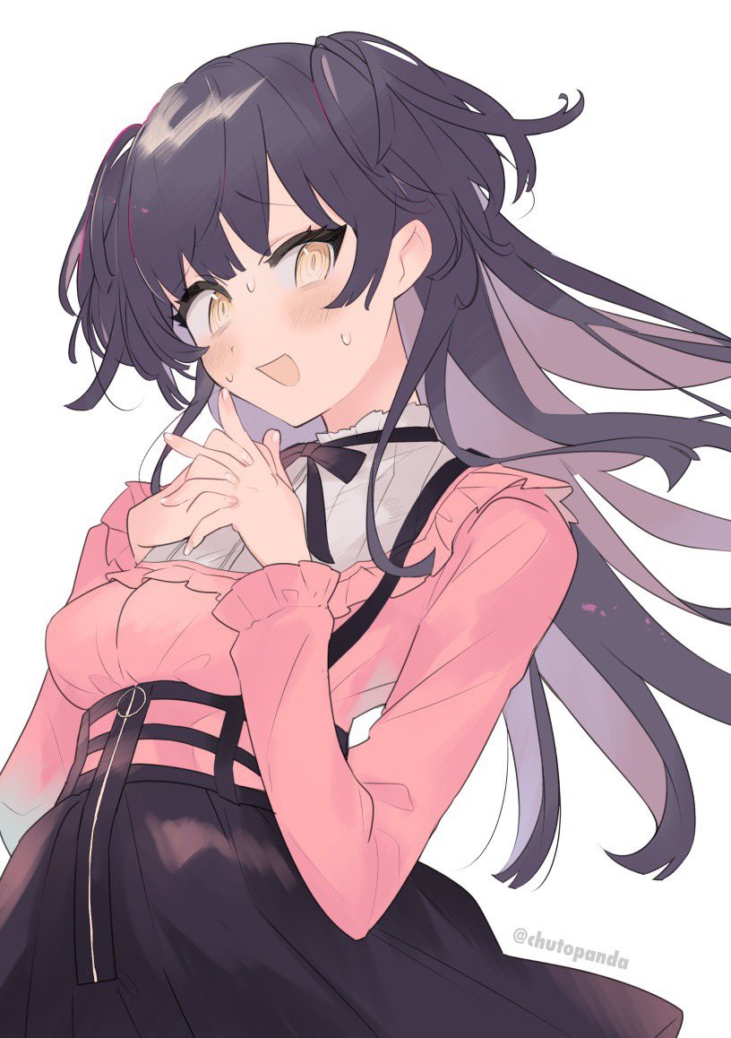 mayuzumi fuyuko (idolmaster and 1 more) drawn by ba_kanoko