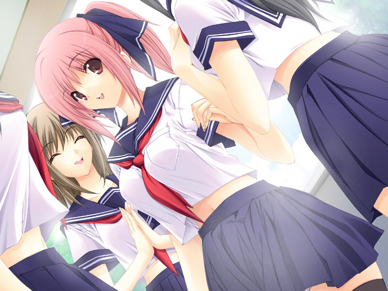 kirihara mana (temptation and 1 more) drawn by iizuki_tasuku