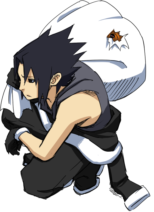 uchiha sasuke, uchiha obito, and tobi (naruto and 1 more) drawn by koujikoujikouji