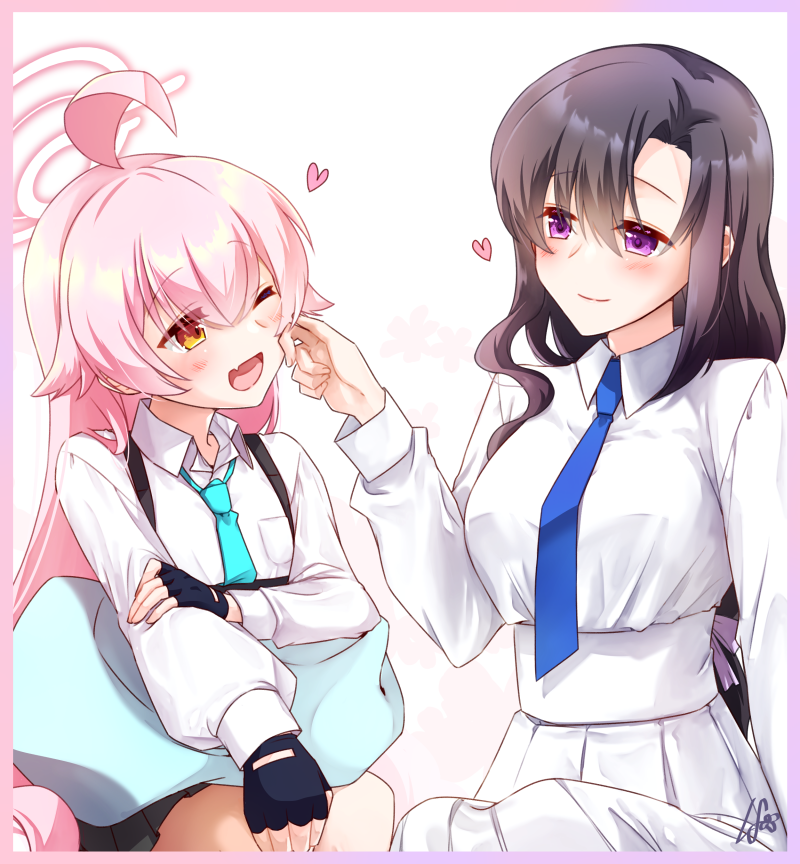 sensei, hoshino, and female sensei (blue archive) drawn by rarasa_(rarasa)