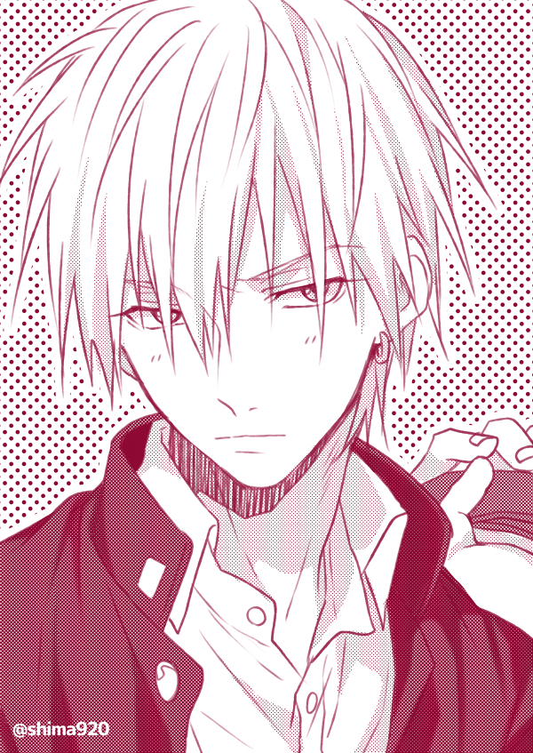kise ryouta (kuroko no basuke) drawn by mashima_shima