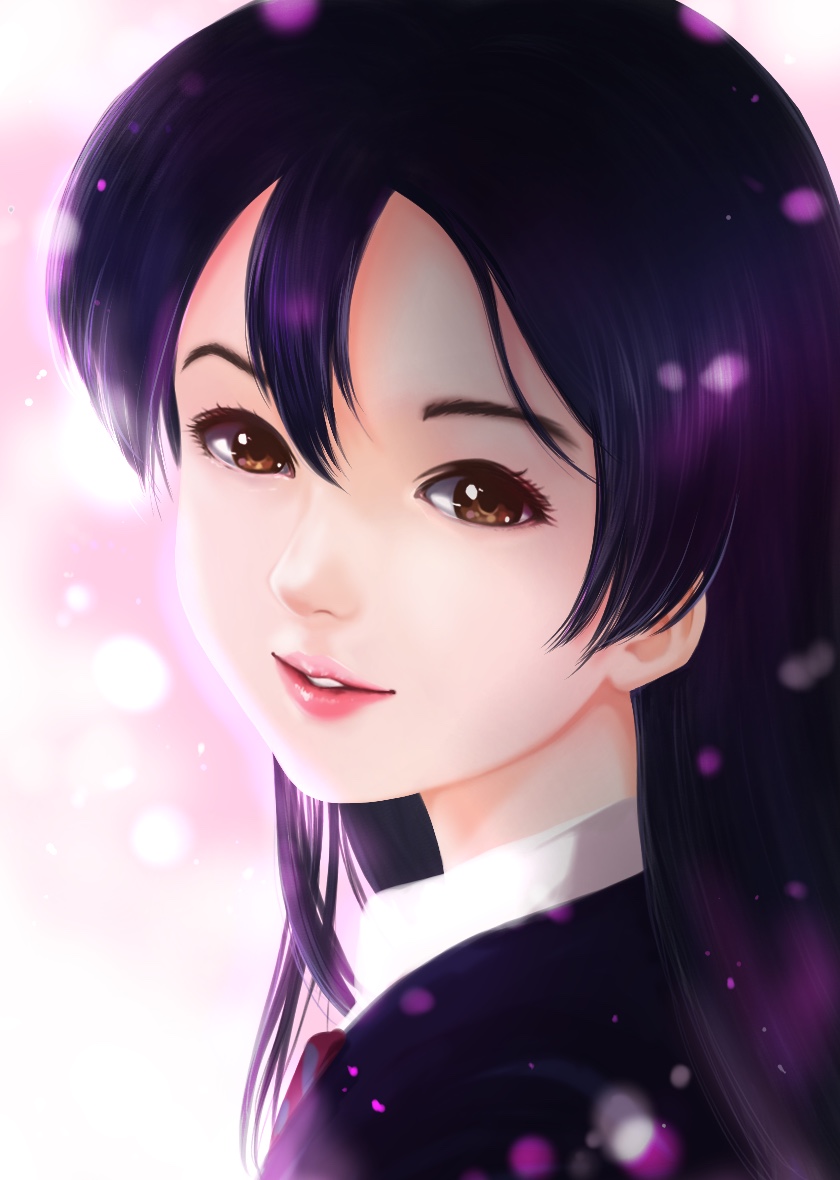 sonoda umi (love live! and 1 more) drawn by sonoda_(user_khpd7553)