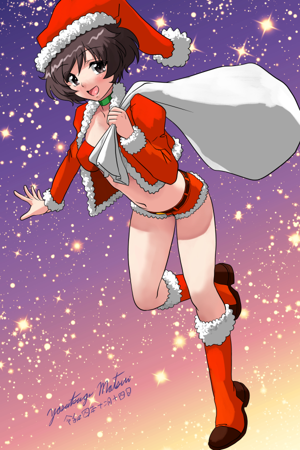 akiyama yukari (girls und panzer) drawn by matsui_yasutsugu