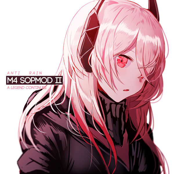 m4 sopmod ii (girls' frontline) drawn by silence_girl