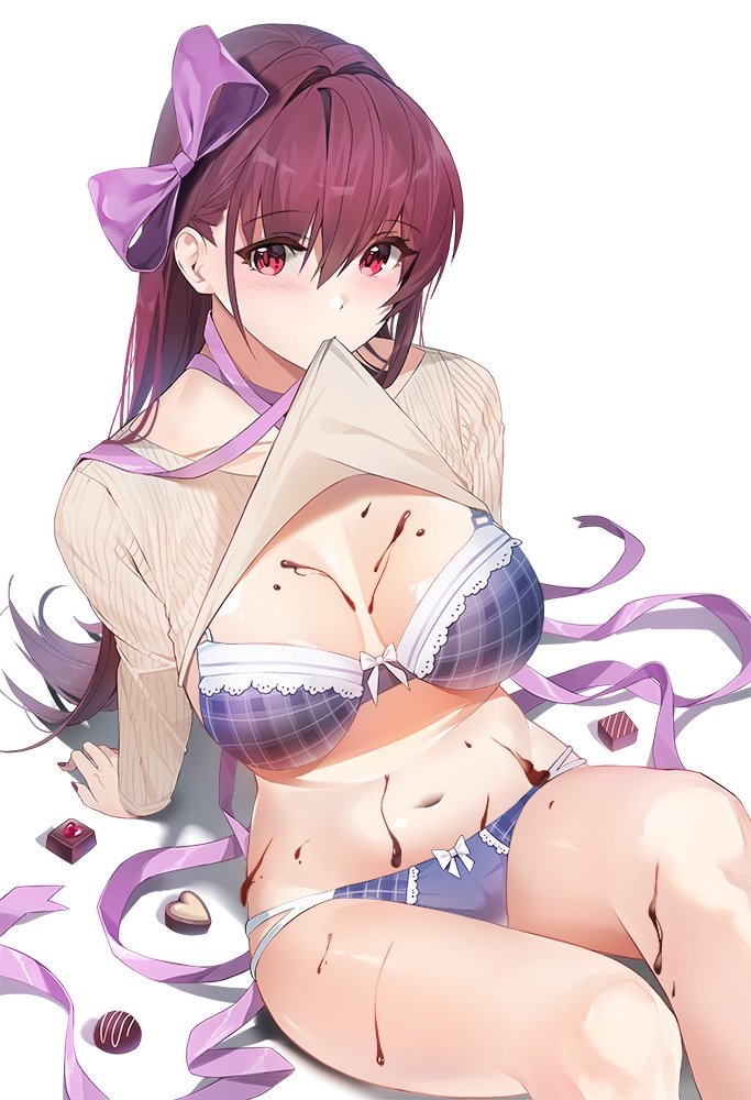scathach (fate and 1 more) drawn by damda