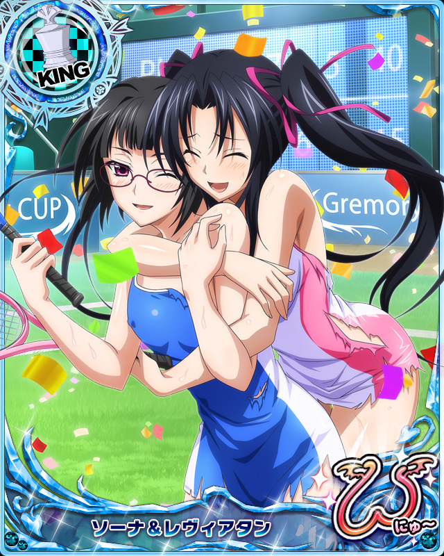 serafall leviathan and sona sitri (high school dxd and 1 more)