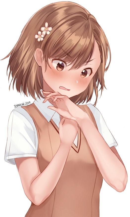 misaka mikoto (toaru majutsu no index and 1 more) drawn by temachii