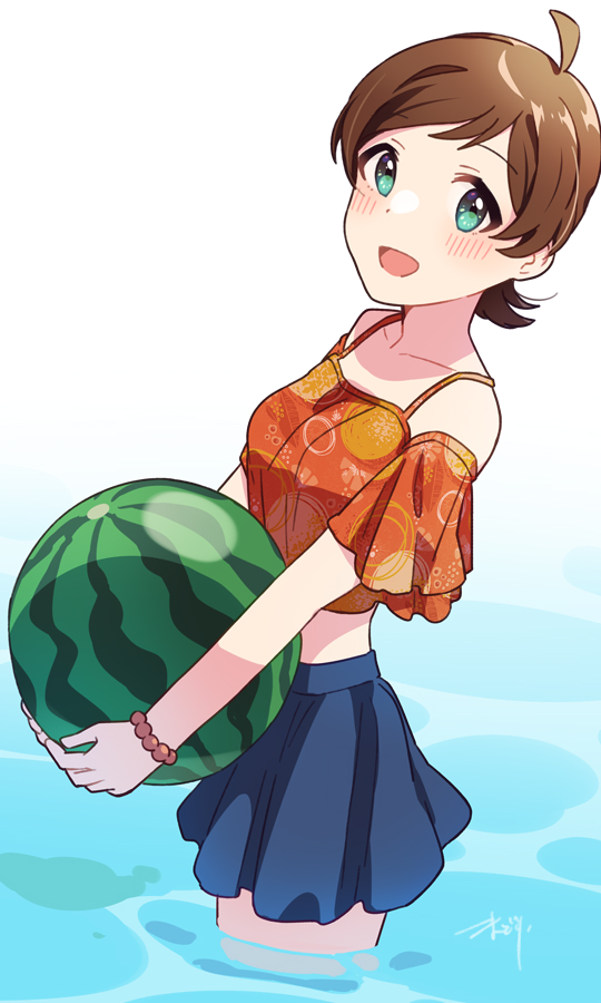 kinoshita hinata (idolmaster and 2 more) drawn by koma_tori