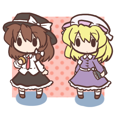 usami renko and maribel hearn (touhou) drawn by fushigi_ebi
