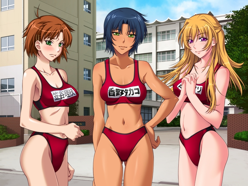 kouno takako, kasatani rie, and shinomiya mari (saiminjutsu 2 and 1 more) drawn by yoshino_keiko