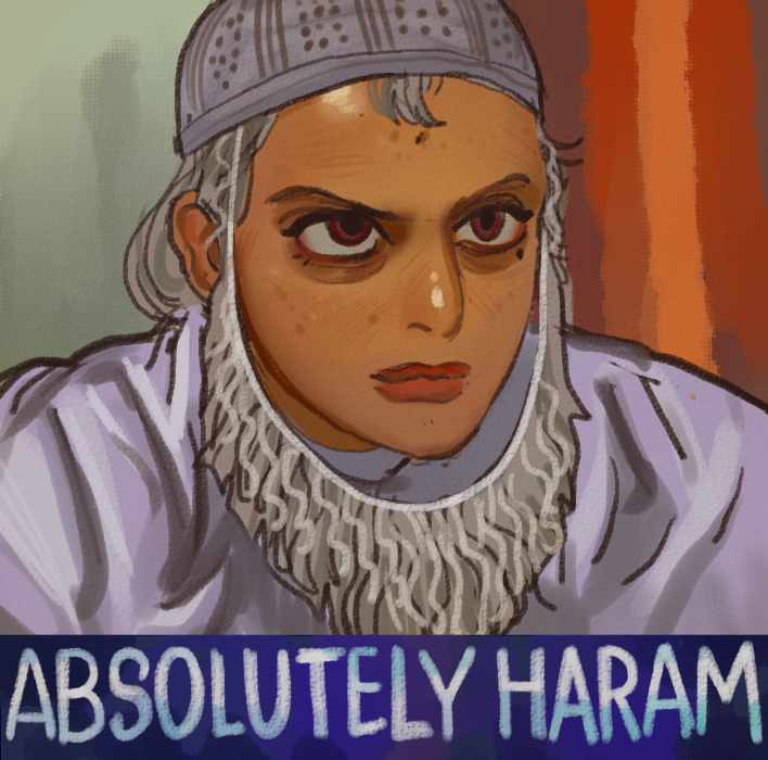 murgan salem al-gohary (real life and 1 more) drawn by mossacannibalis