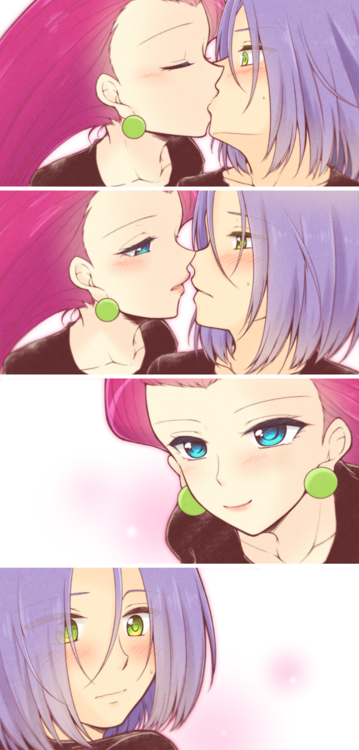 jessie and james (pokemon) drawn by kuroda_roku_(345)