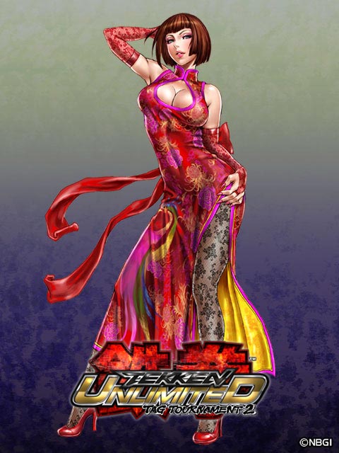 anna williams (tekken and 1 more) drawn by yamashita_shun'ya