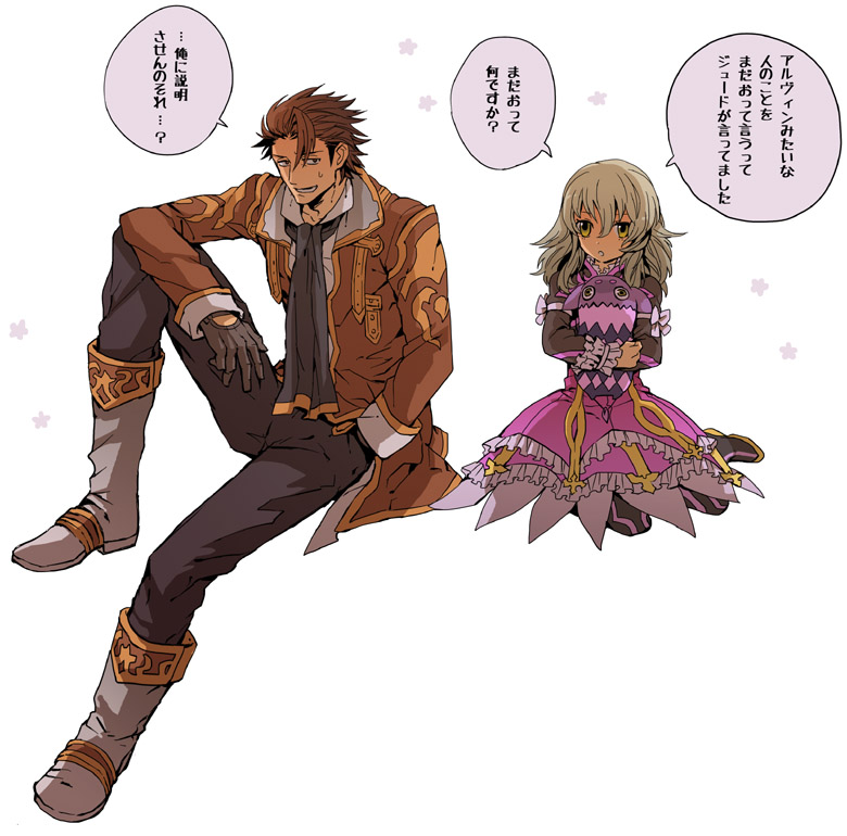 alvin, elize lutus, and teepo (tales of and 1 more) drawn by ritsuko_(rittii)