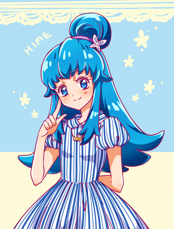 shirayuki hime (precure and 1 more) drawn by kagami_chihiro