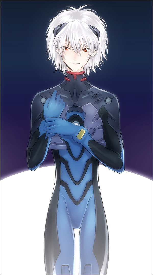 nagisa kaworu (neon genesis evangelion) drawn by serika1030