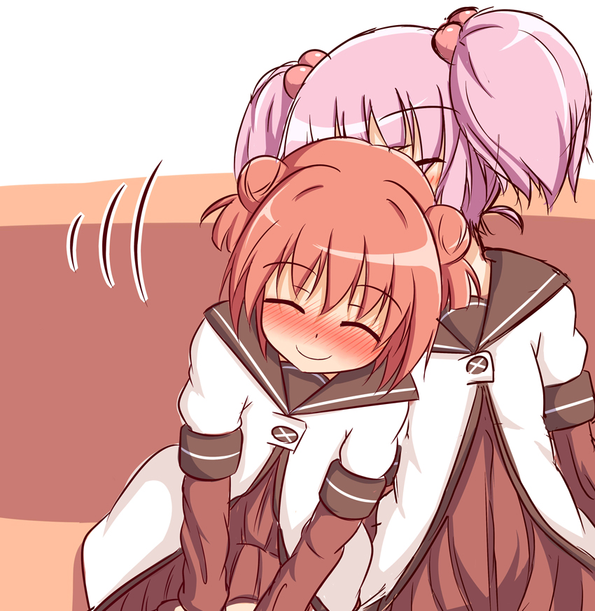 akaza akari and yoshikawa chinatsu (yuruyuri) drawn by mizki-akarin