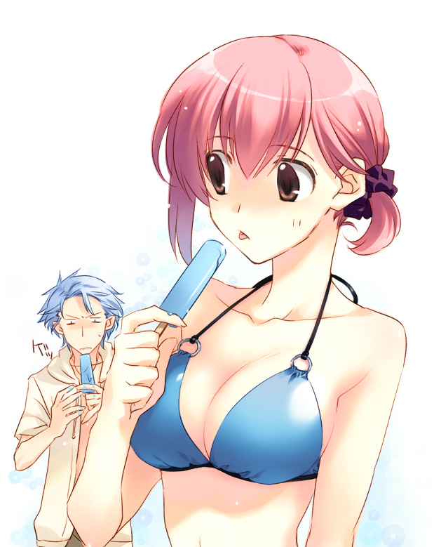 protagonist and shitara seiji (tokimeki memorial and 2 more) drawn by trough_shell