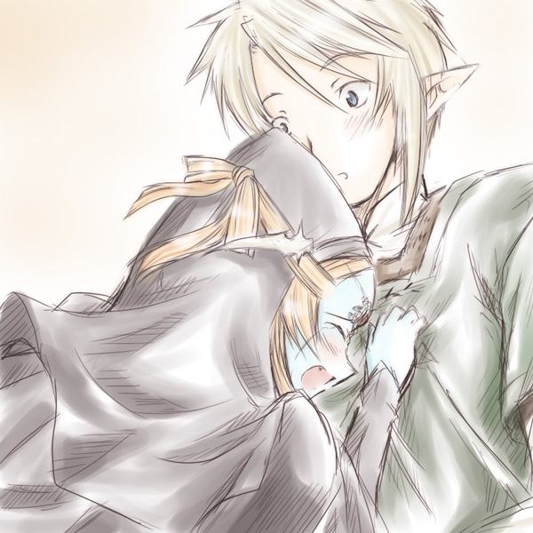 link and midna (the legend of zelda and 1 more) drawn by microspace