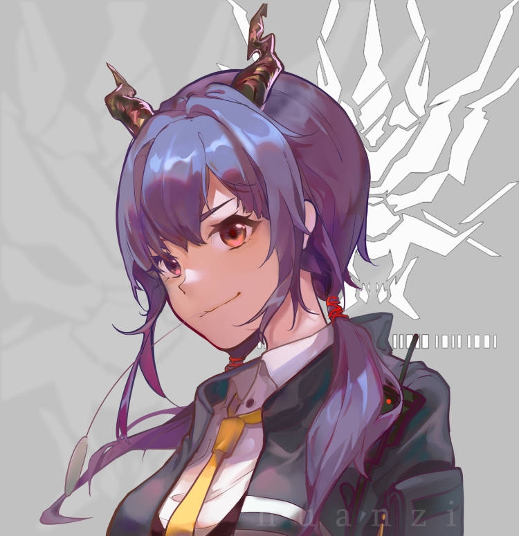 ch'en (arknights) drawn by huan_zi_bu_cheng