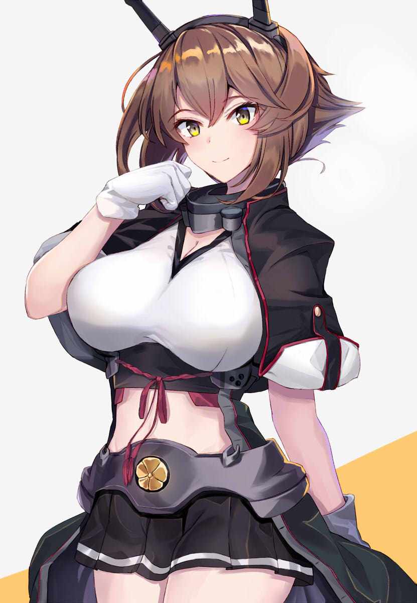 mutsu and mutsu kai ni (kantai collection) drawn by ninoude_(ninoude44)